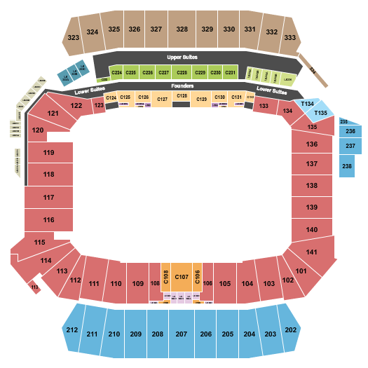 Snapdragon Stadium Monster Jam Seating Chart